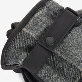 Barbour NEWBROUGH TARTAN GLOVES Mens Black/Grey