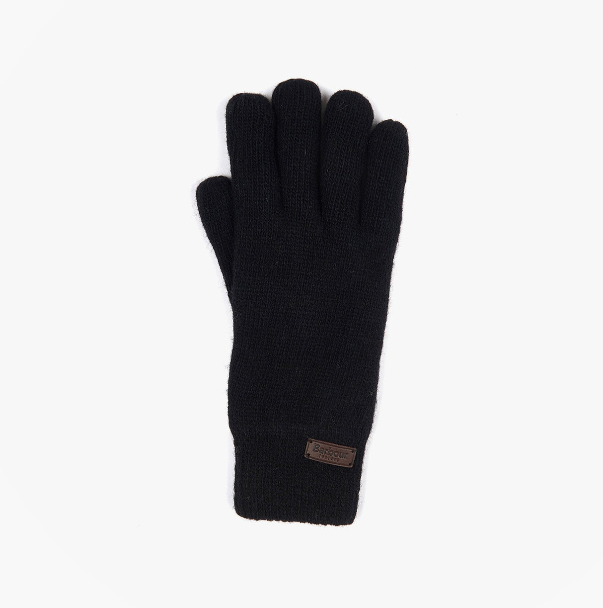 Barbour CARLTON Mens Wool Gloves Black