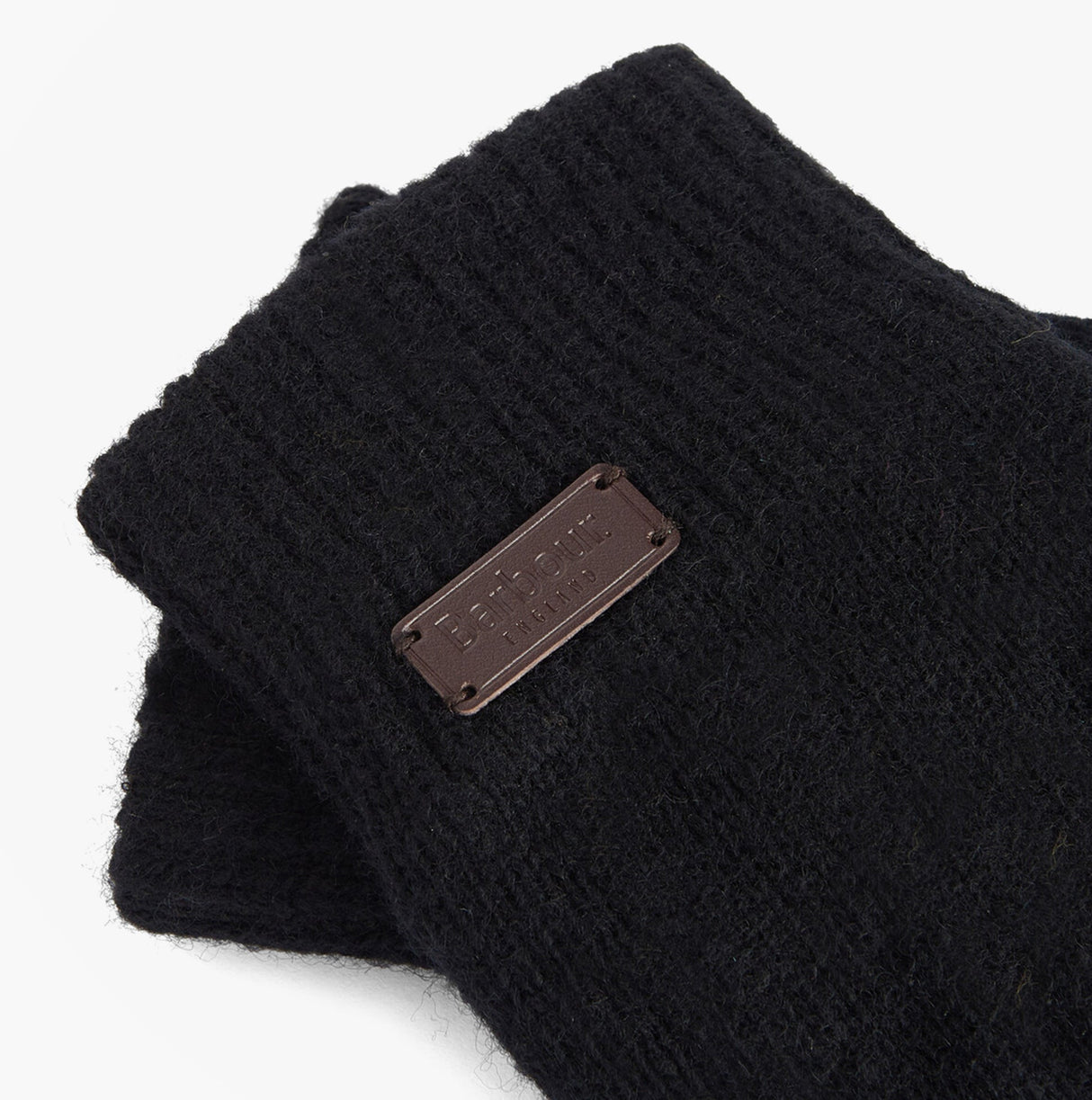 Barbour CARLTON Mens Wool Gloves Black