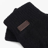 Barbour CARLTON Mens Wool Gloves Black