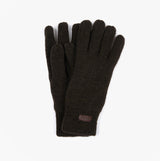 Barbour CARLTON Mens Wool Gloves Dark Green