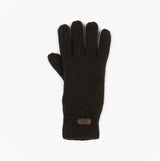 Barbour CARLTON Mens Wool Gloves Dark Green