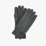 Barbour CARLTON Mens Wool Gloves Grey