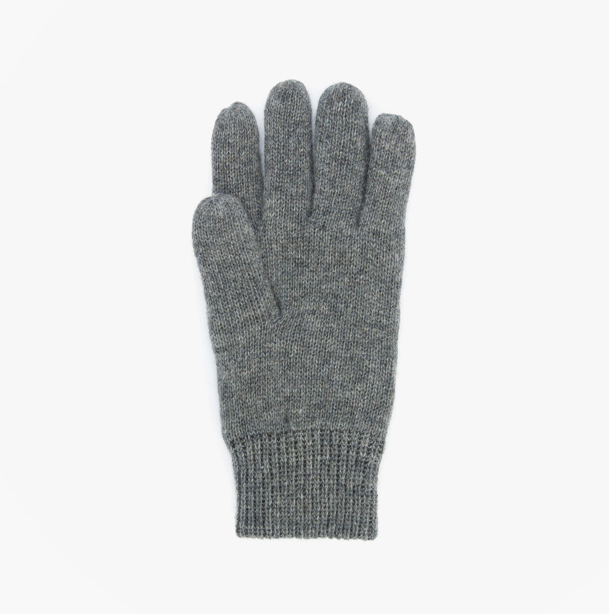 Barbour CARLTON Mens Wool Gloves Grey