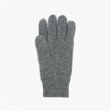 Barbour CARLTON Mens Wool Gloves Grey