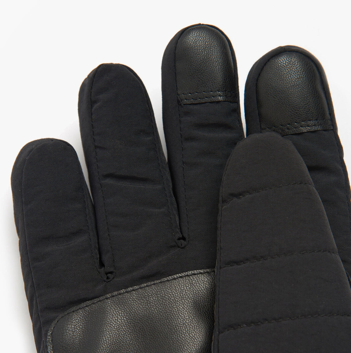 Barbour BANFF QUILTED Mens Gloves Black