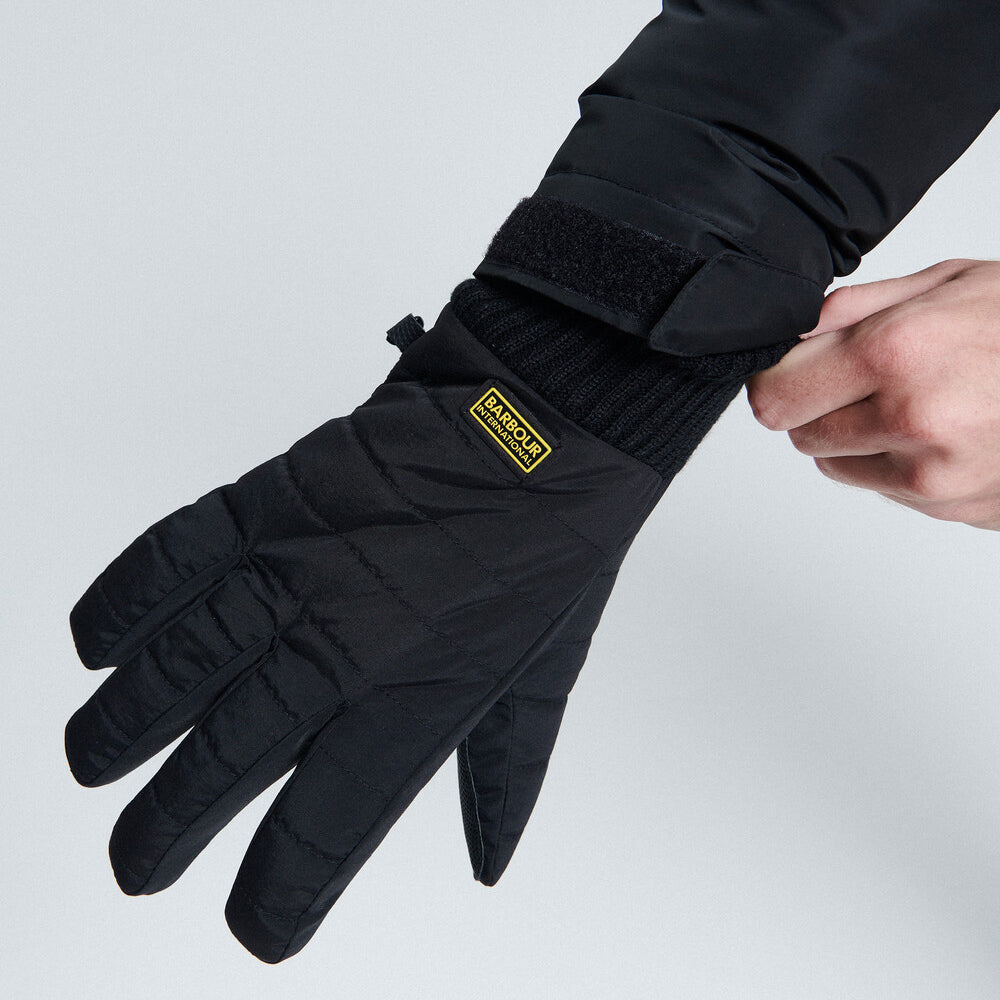 Barbour PEAK LEGACY GLOVES Mens Black