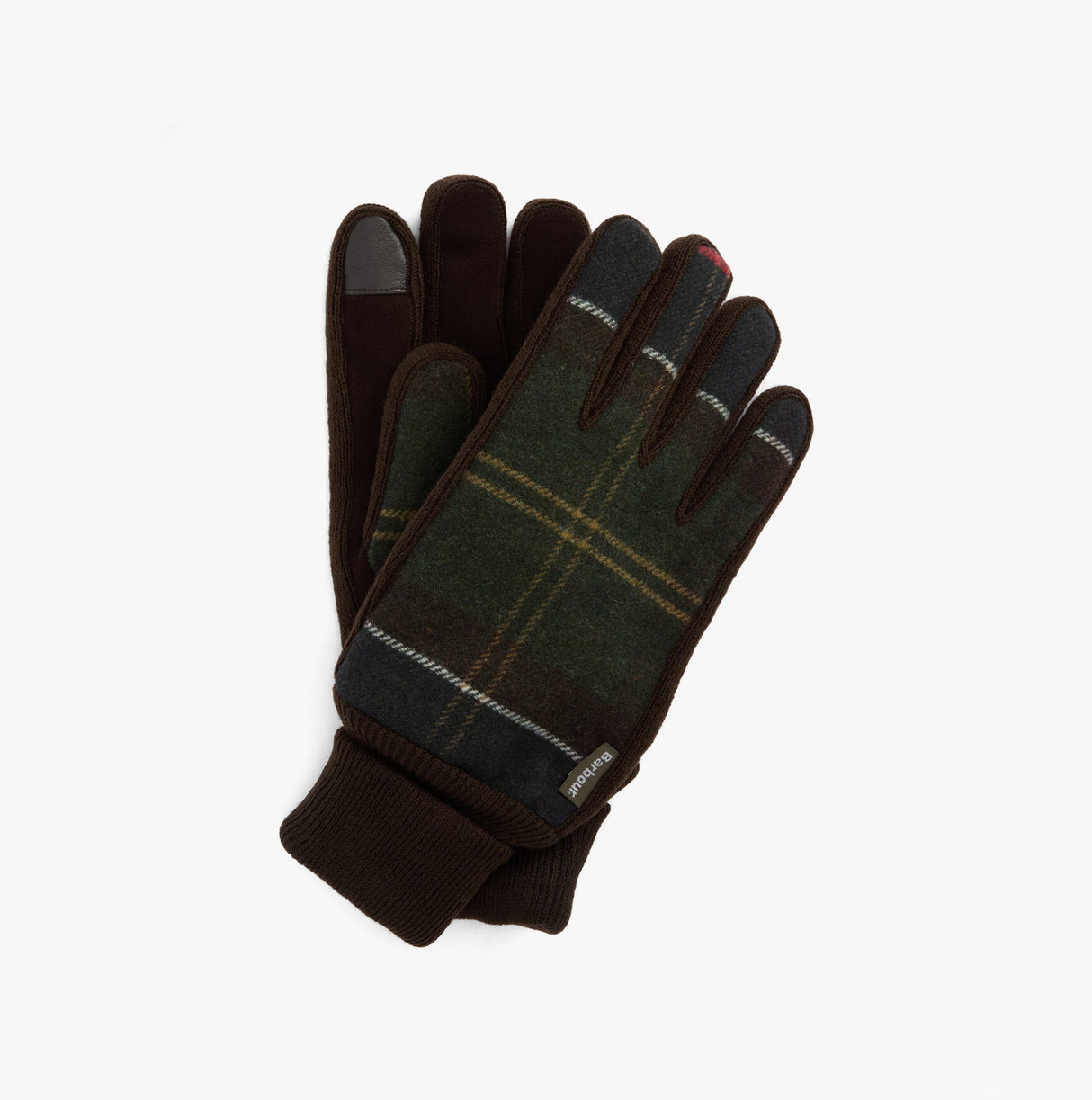 Barbour Field Fleece Mens Gloves Classic Tartan