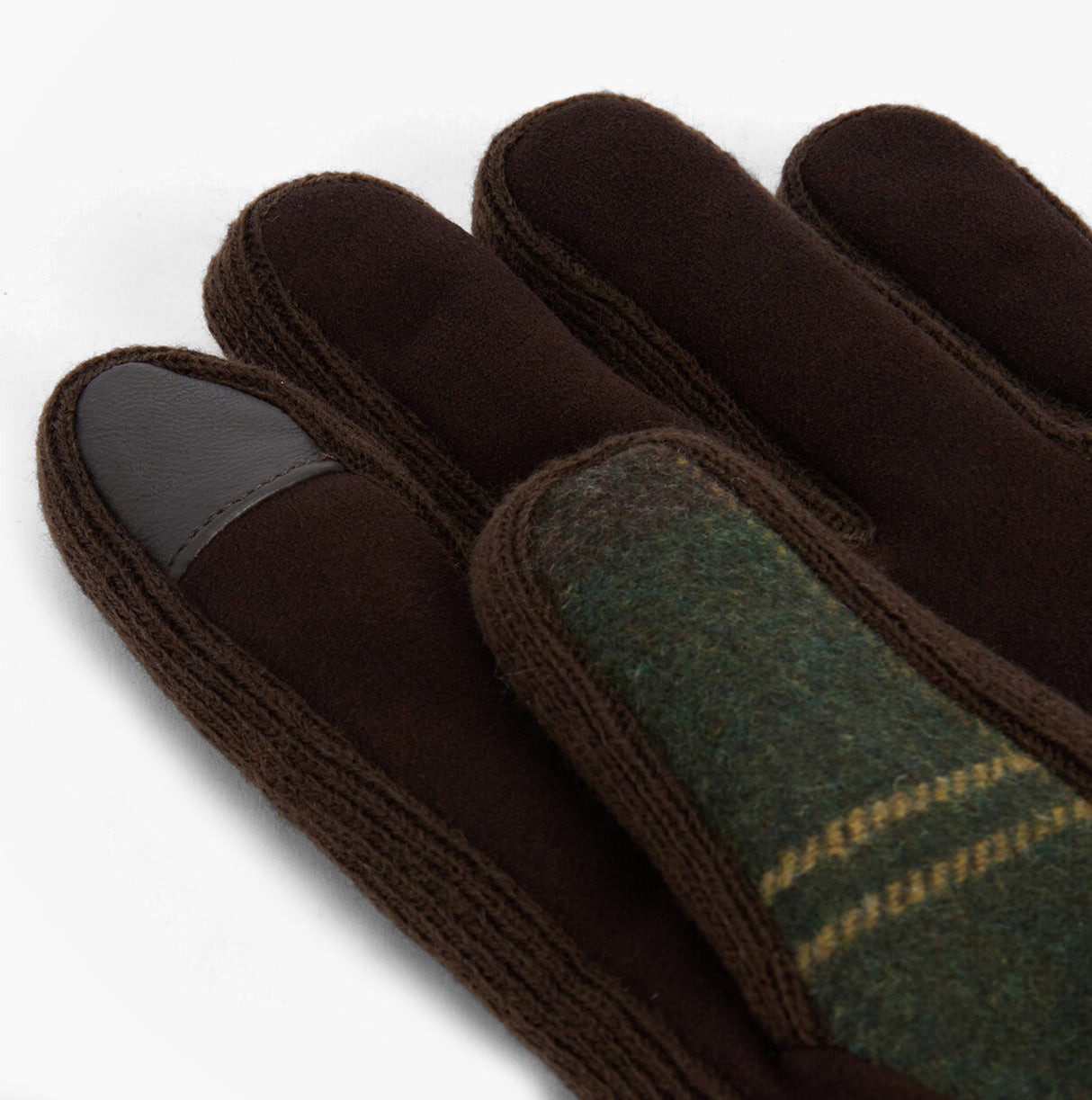 Barbour Field Fleece Mens Gloves Classic Tartan