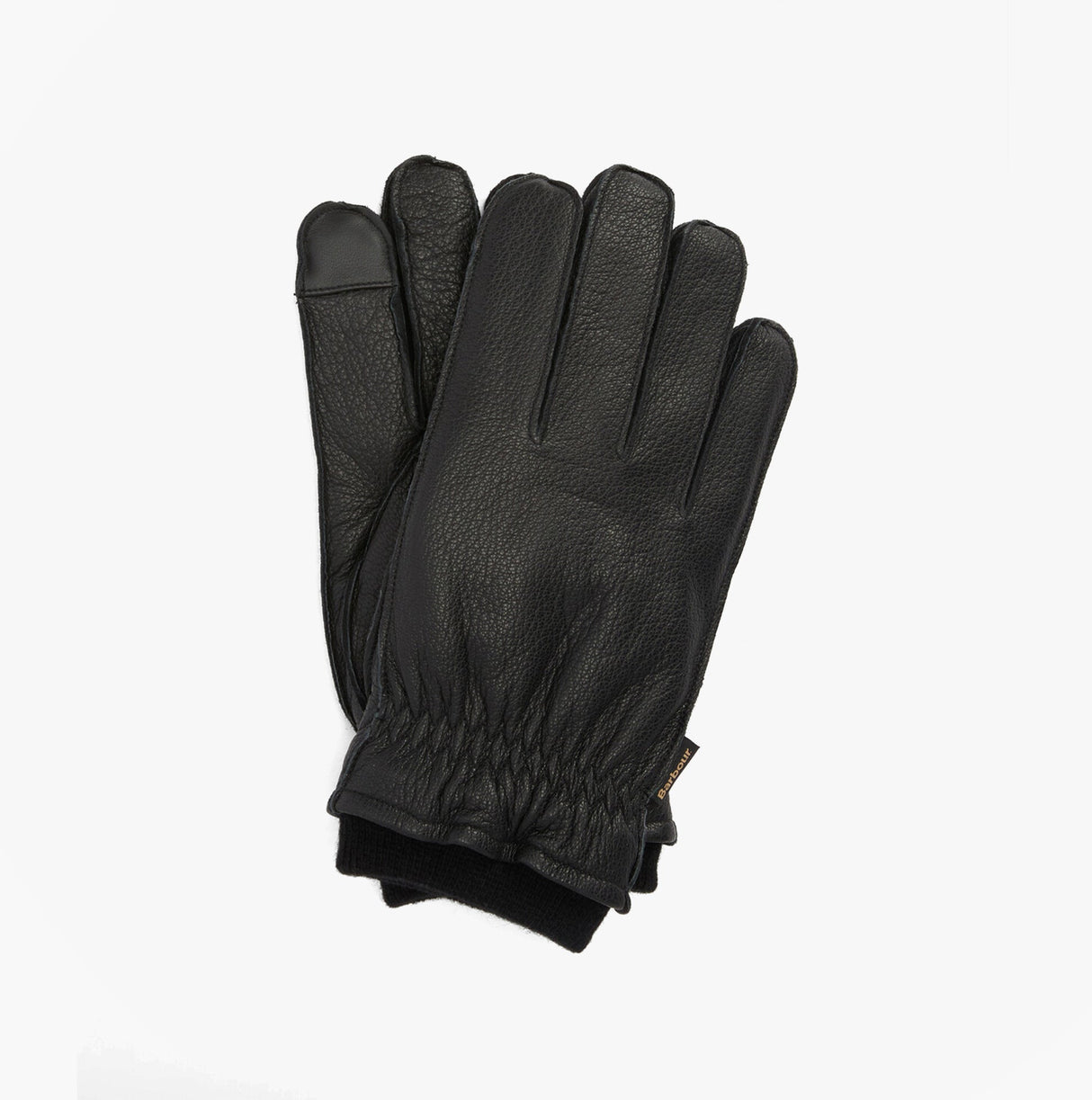 Barbour HIGHFIELD LEATHER Mens Gloves Black