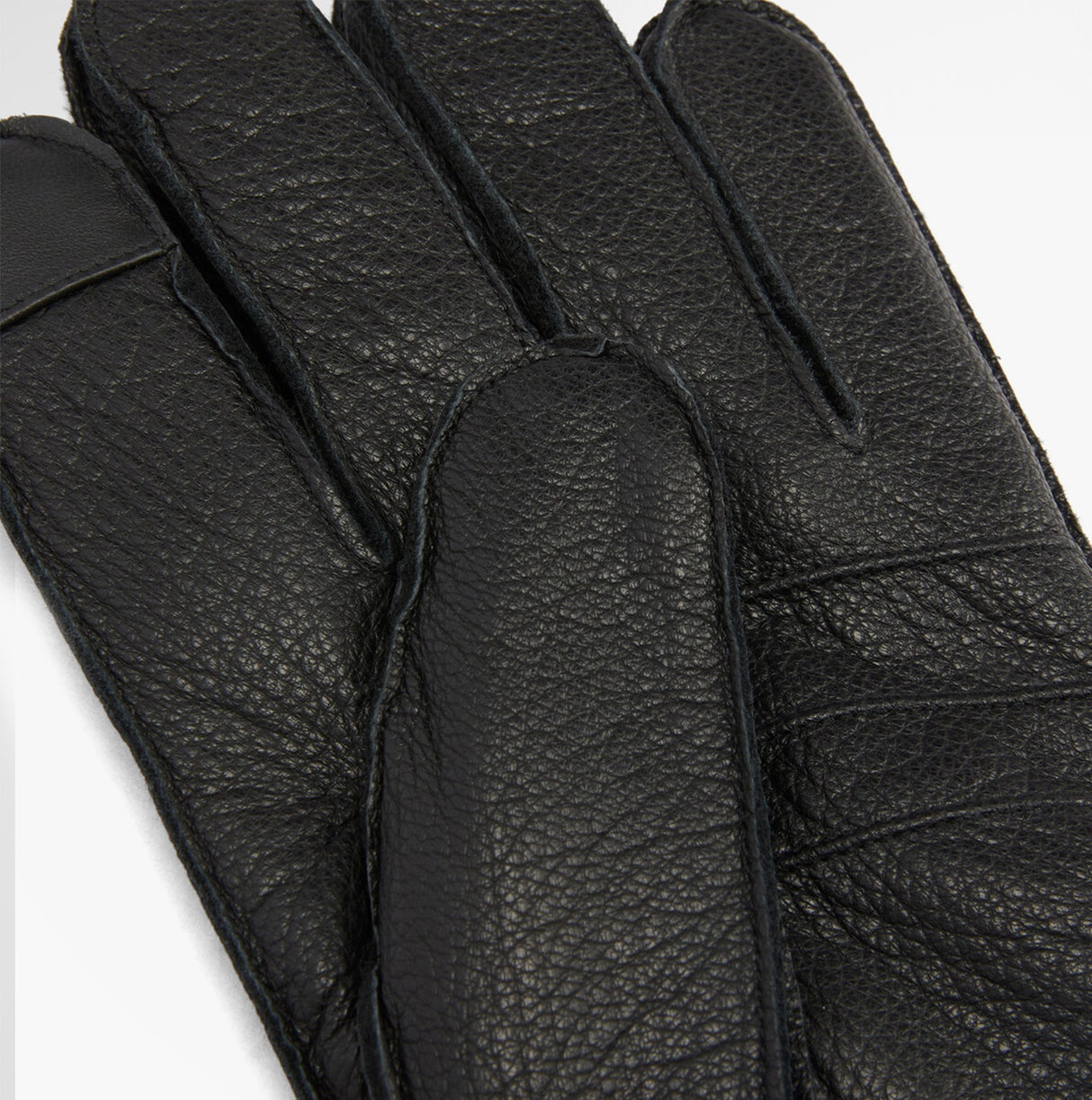 Barbour HIGHFIELD LEATHER Mens Gloves Black