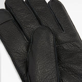 Barbour HIGHFIELD LEATHER Mens Gloves Black