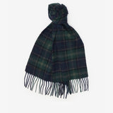 Barbour TARTAN SCARF & GLOVE Gift Set Mens Green Loch Tartan