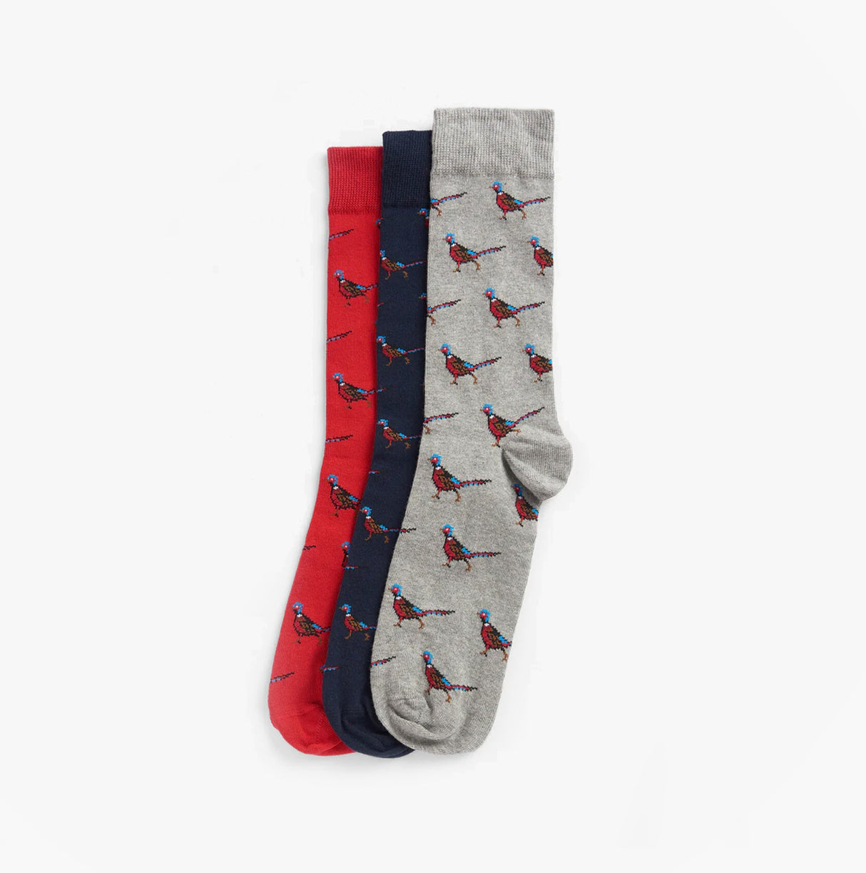 Barbour PHEASANT SOCKS Mens Gift Box