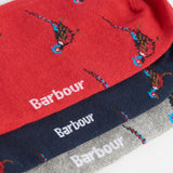 Barbour PHEASANT SOCKS Mens Gift Box
