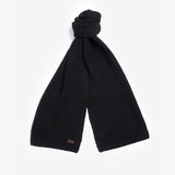 Barbour CARLTON FLECK BEANIE & SCARF Gift Set Mens Black