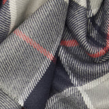 Barbour SWINTON  & GALINGALE Hat & Scarf Gift Set Mens Blue Granite