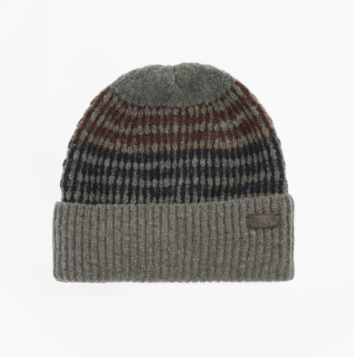 Barbour BRANTON BEANIE & SCARF Mens Gift Set Midnight Oak