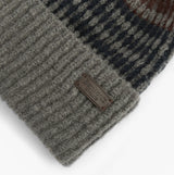 Barbour BRANTON BEANIE & SCARF Mens Gift Set Midnight Oak