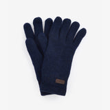 Barbour CARLTON BEANIE & GLOVES Gift Set Mens Navy