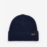 Barbour CARLTON BEANIE & GLOVES Gift Set Mens Navy