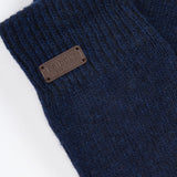 Barbour CARLTON BEANIE & GLOVES Gift Set Mens Navy