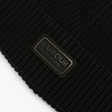 Barbour SWEEPER BEANIE AND SCARF Mens Gift Set Black