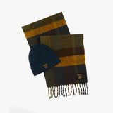 Barbour WESTERDALE BEANIE & SCARF Mens Gift Set Classic