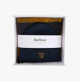 Barbour WESTERDALE BEANIE & SCARF Mens Gift Set Classic