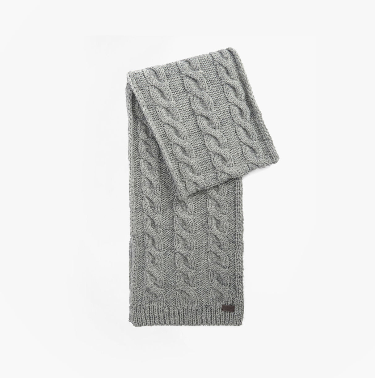 Barbour JESMOND BEANIE AND SCARF Gift Set Mens Mid Grey