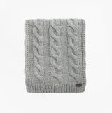 Barbour JESMOND BEANIE AND SCARF Gift Set Mens Mid Grey