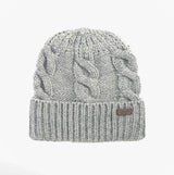 Barbour JESMOND BEANIE AND SCARF Gift Set Mens Mid Grey