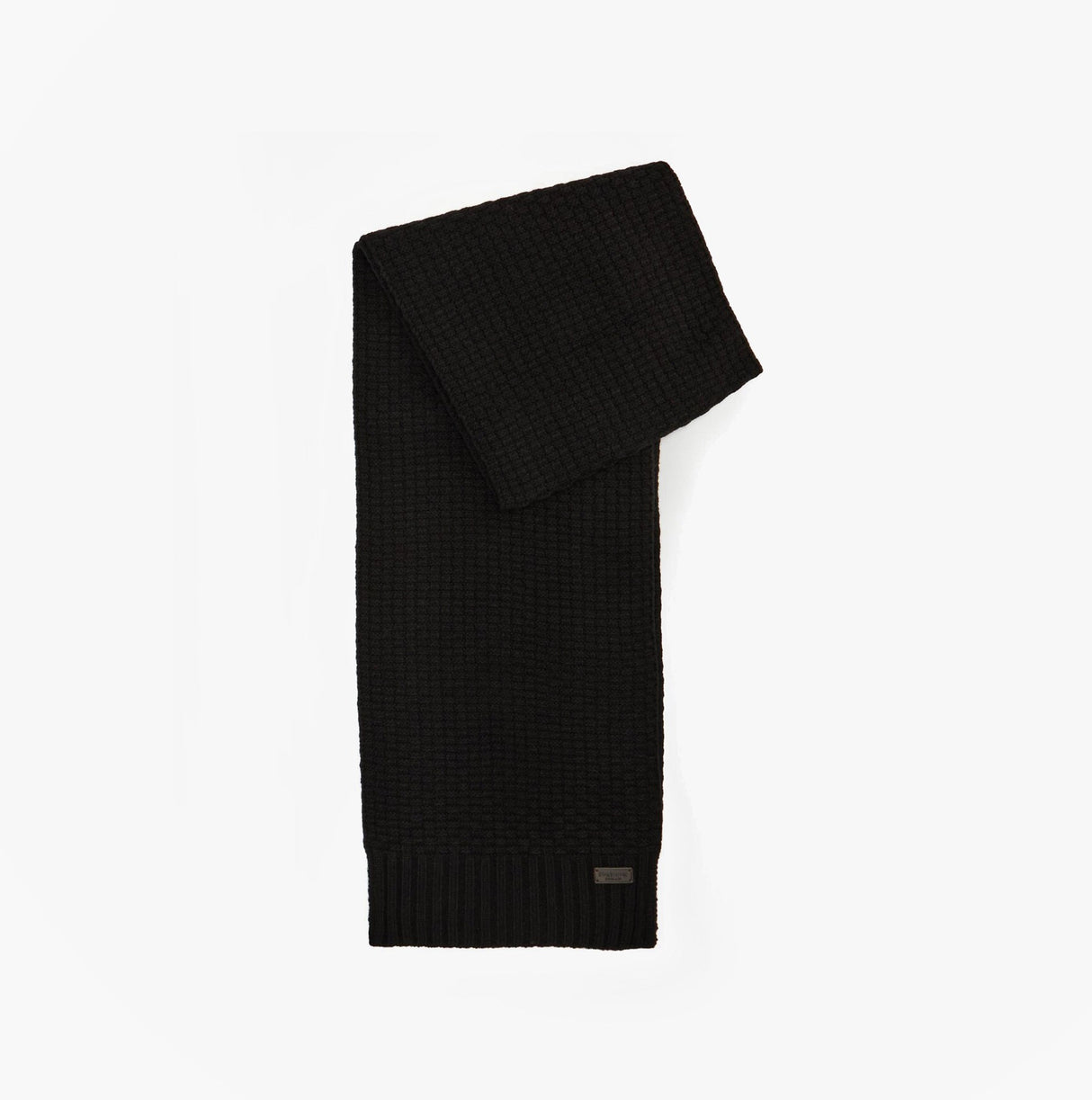 Barbour RAMSIDE BEANIE AND SCARF Mens Gift Set Black