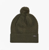 Barbour RAMSIDE BEANIE AND SCARF Mens Gift Set Dark Olive