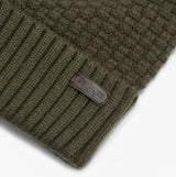 Barbour RAMSIDE BEANIE AND SCARF Mens Gift Set Dark Olive