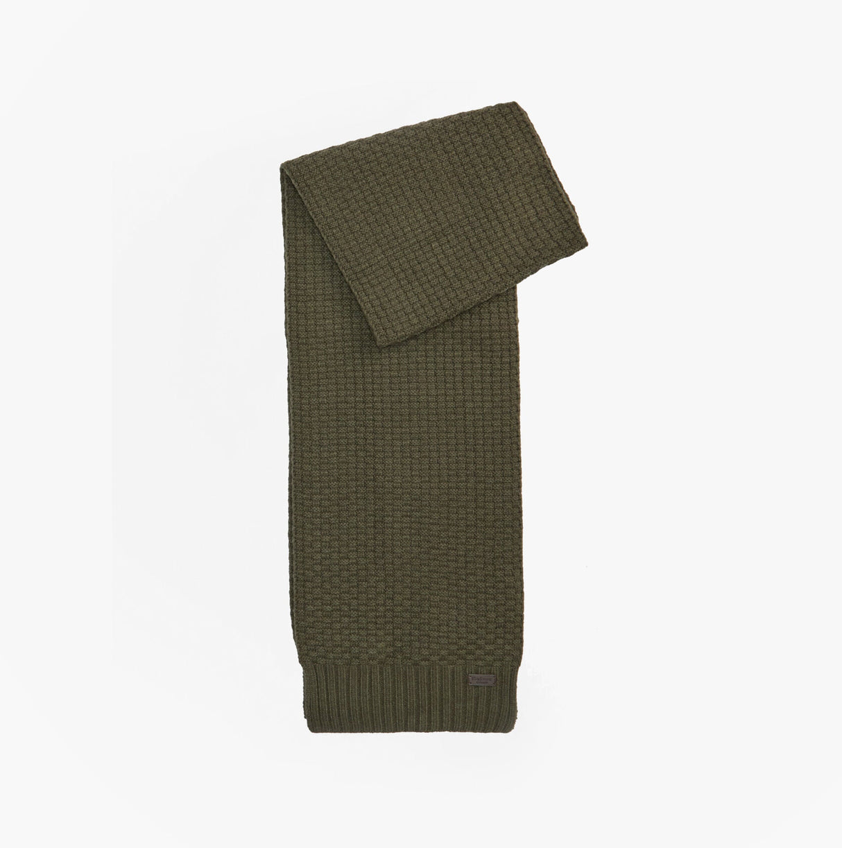 Barbour RAMSIDE BEANIE AND SCARF Mens Gift Set Dark Olive