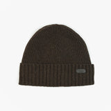 Barbour CARLTON Mens Beanie Mid Brown