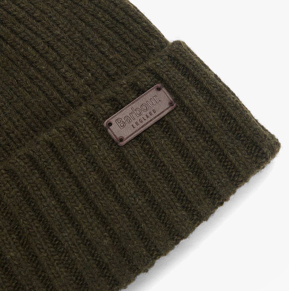 Barbour CARLTON Mens Beanie Dark Green