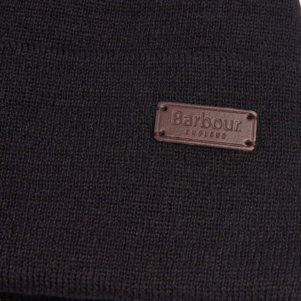 Barbour HEALEY Mens Beanie Black