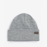Barbour HEALEY Mens Beanie Light Grey Marl