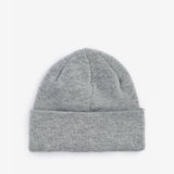 Barbour HEALEY Mens Beanie Light Grey Marl