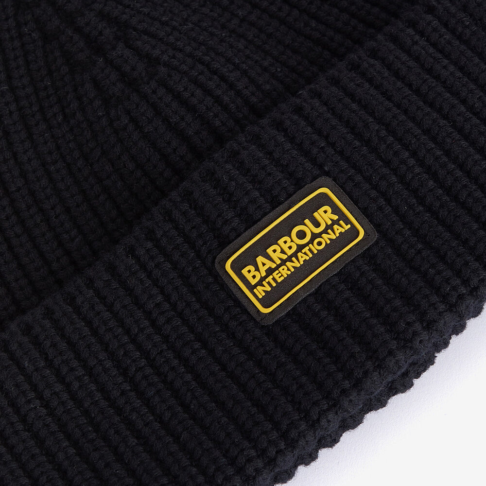 Barbour SWEEPER LEGACY Mens Beanie Black