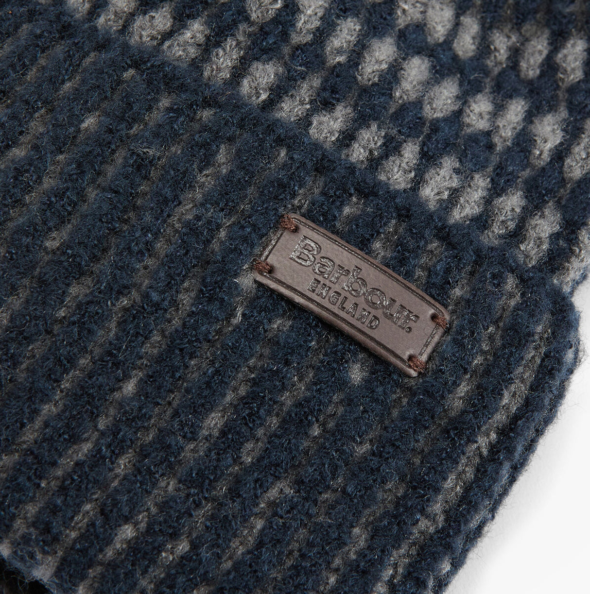 Barbour HARRAY Mens Beanie Navy/Basalt Blue