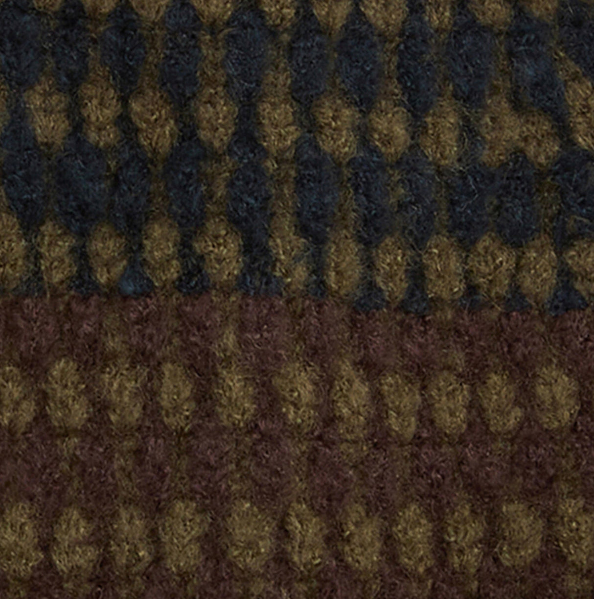 Barbour HARRAY Mens Beanie Olive/Fired Brick