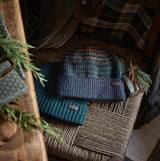 Barbour HARRAY Mens Beanie Green Loch