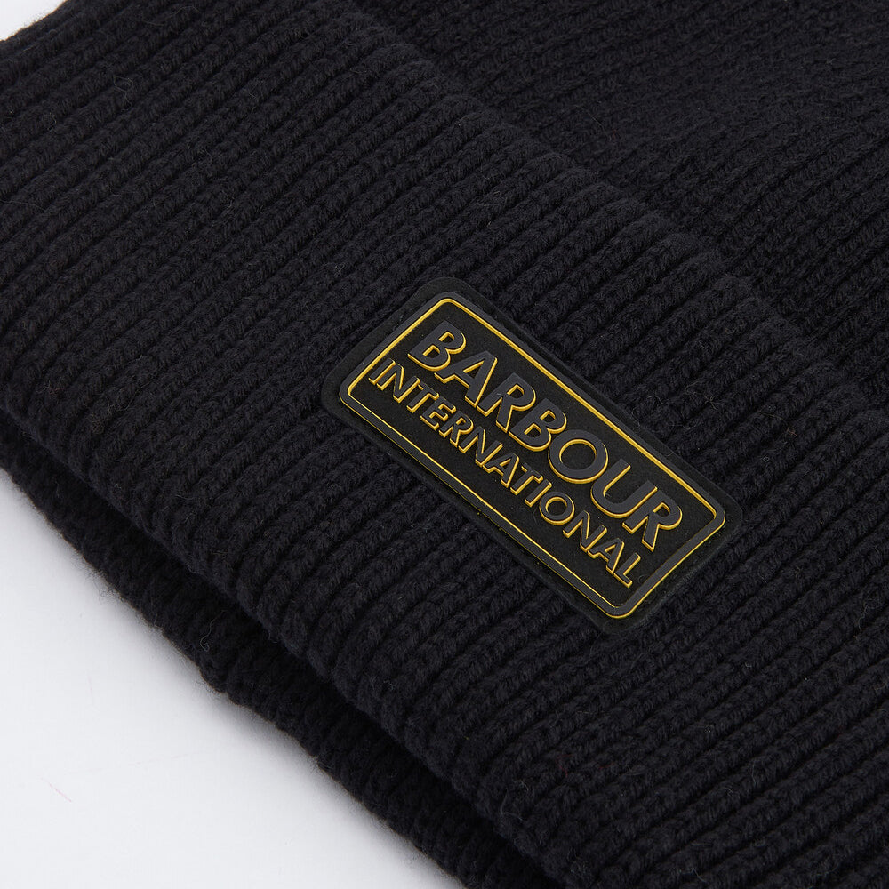 Barbour FLEX Mens Beanie Black