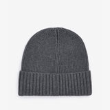 Barbour CHESTER Mens Beanie Charcoal Grey