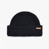 Barbour MOSELY Mens Fisherman Beanie Black