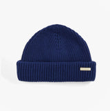 Barbour MOSELY Mens Beanie Inky Blue