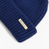 Barbour MOSELY Mens Beanie Inky Blue